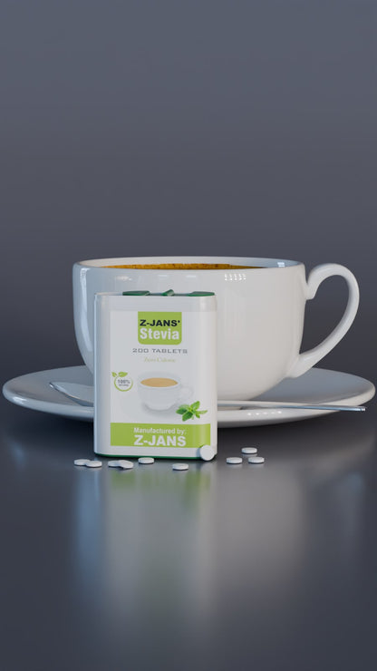 Z-JANS Stevia - 200 Tablets