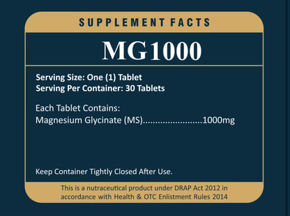 Magnesium Glycinate (MG1000)