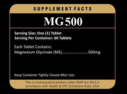 Magnesium Glycinate (MG500)